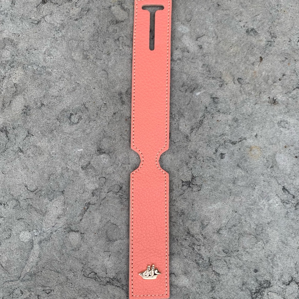 BRAHMIN Leather Luggage Tag